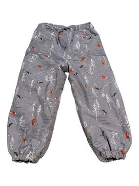 Jan + Jul 3T Fleece Lined Outdoor Rain Pants Boy Girl Warm Cozy Camping 4/$20 🛑